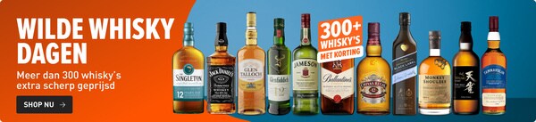 Wilde whisky dagen meer dan 300 whisky's extra scherp geprijsd